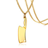Kitchen Knife Pendant Necklaces