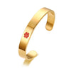Medical Alert Symbol ID Bracelet