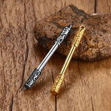 Couple Jewels Bar Pendant Necklace