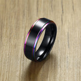 Edges With Matte Center Ring