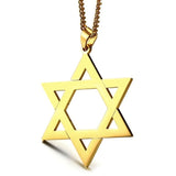 Classic Star of David Pendant Necklace