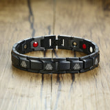 Gents Black Bracelet