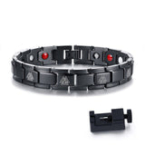 Gents Black Bracelet